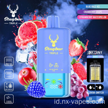 Stag Bar Triple 60000 Puffs Harga Vape sekali pakai